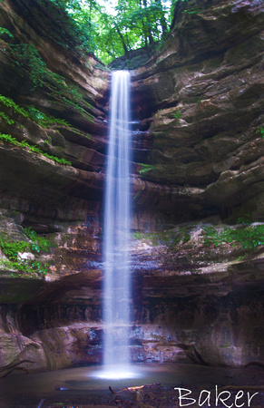 St. Louis Canyon Waterfall (Starved Rock State Park - Utica, IL)